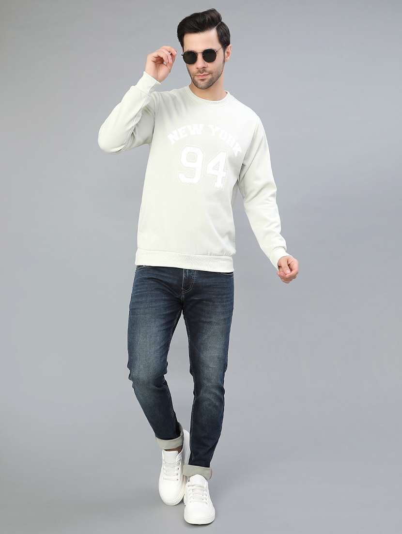 men printed long sleeve sweatshirt - 22139165 -  Standard Image - 3
