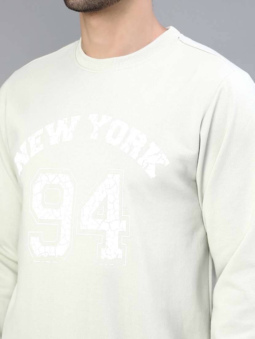 men printed long sleeve sweatshirt - 22139165 -  Standard Image - 5