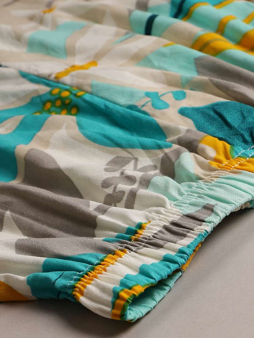 girl white cotton blend palazzo trouser - 22139192 -  Standard Image - 3