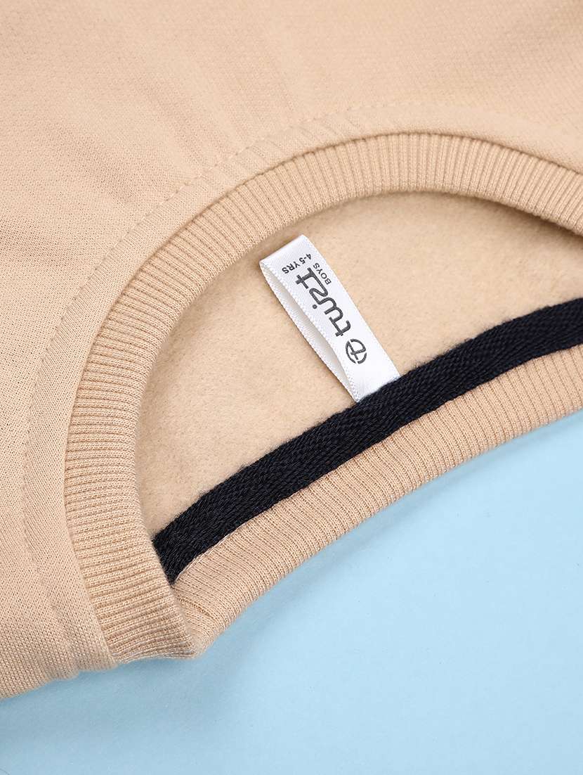 boys solid long sleeve sweatshirt - 22139630 -  Standard Image - 3