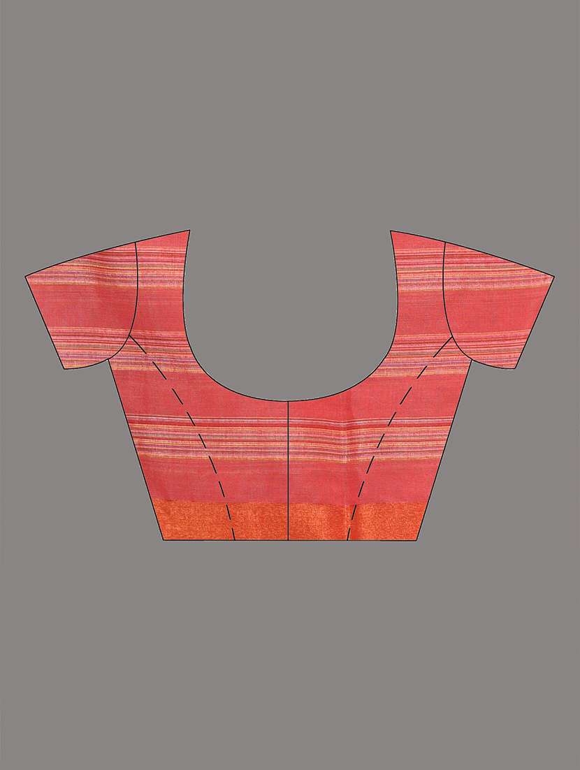 women self design handloom saree with blouse - 22140281 -  Standard Image - 5