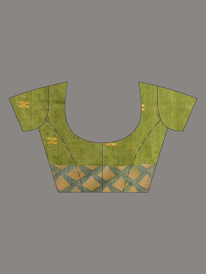 women self design handloom saree with blouse - 22140287 -  Standard Image - 5