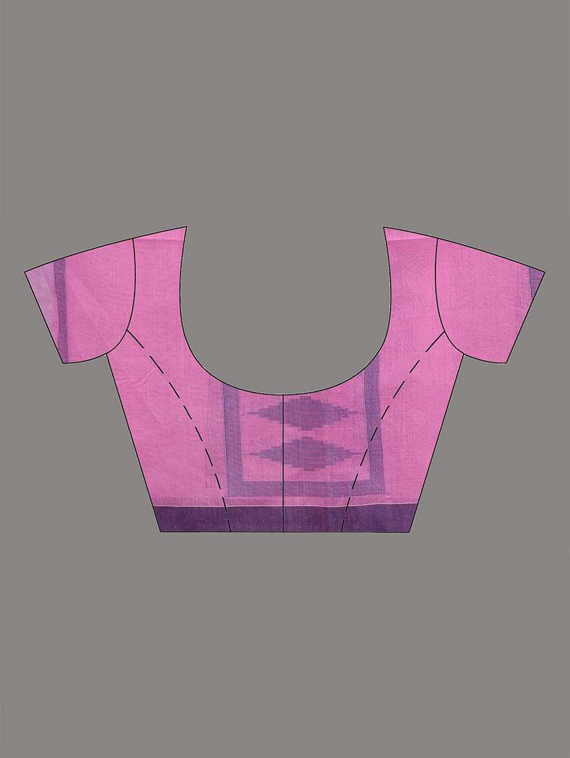 women self design handloom saree with blouse - 22140299 -  Standard Image - 5