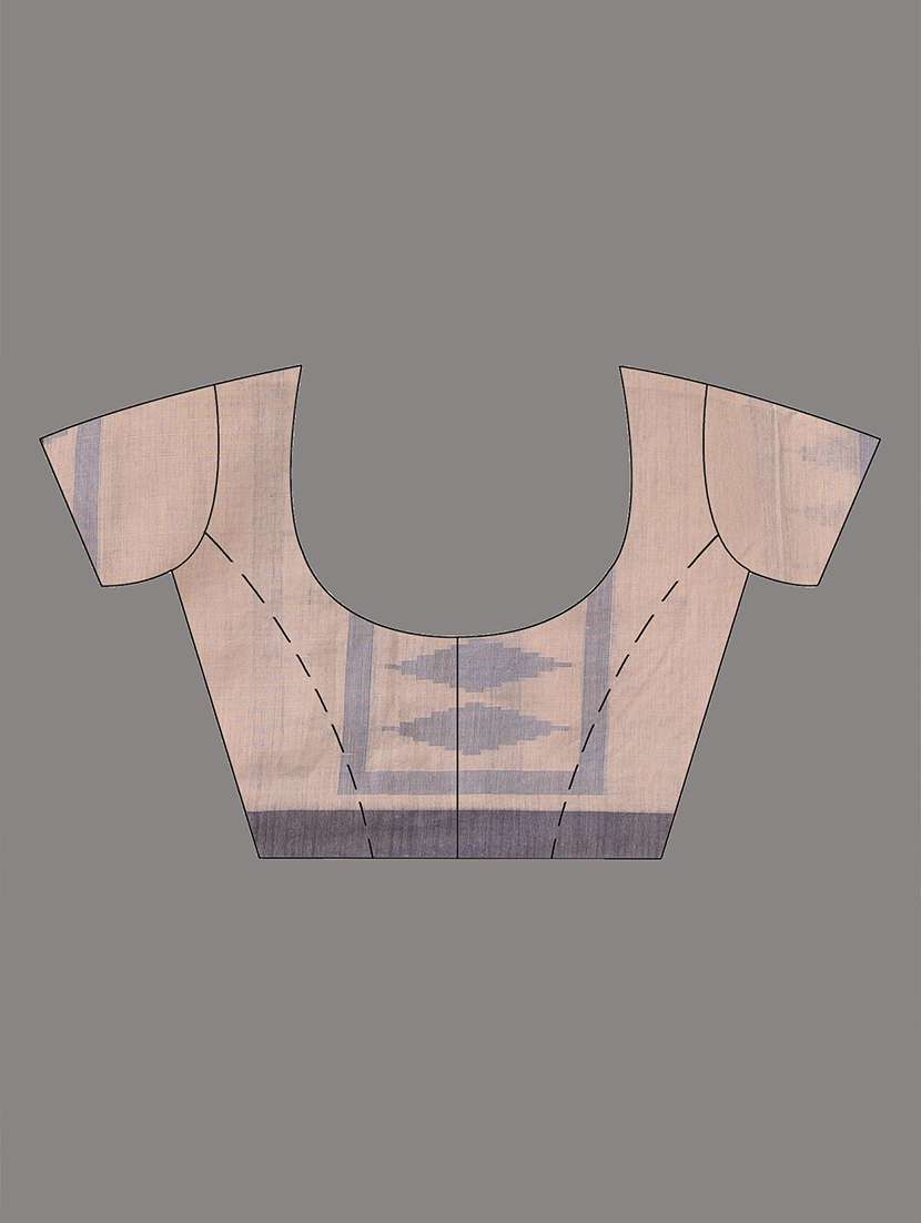 women self design handloom saree with blouse - 22140300 -  Standard Image - 5