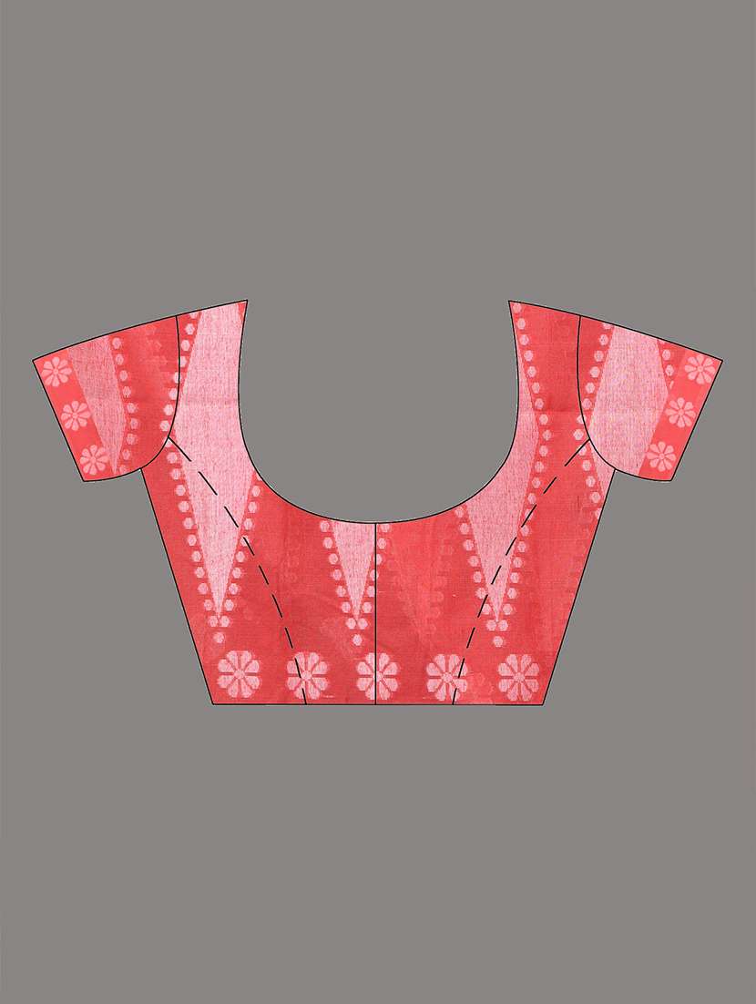 women self design handloom saree with blouse - 22140302 -  Standard Image - 5