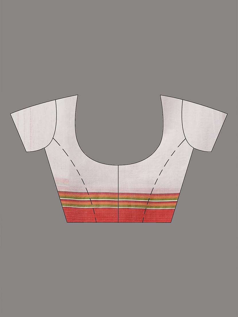 women self design handloom saree with blouse - 22140362 -  Standard Image - 5