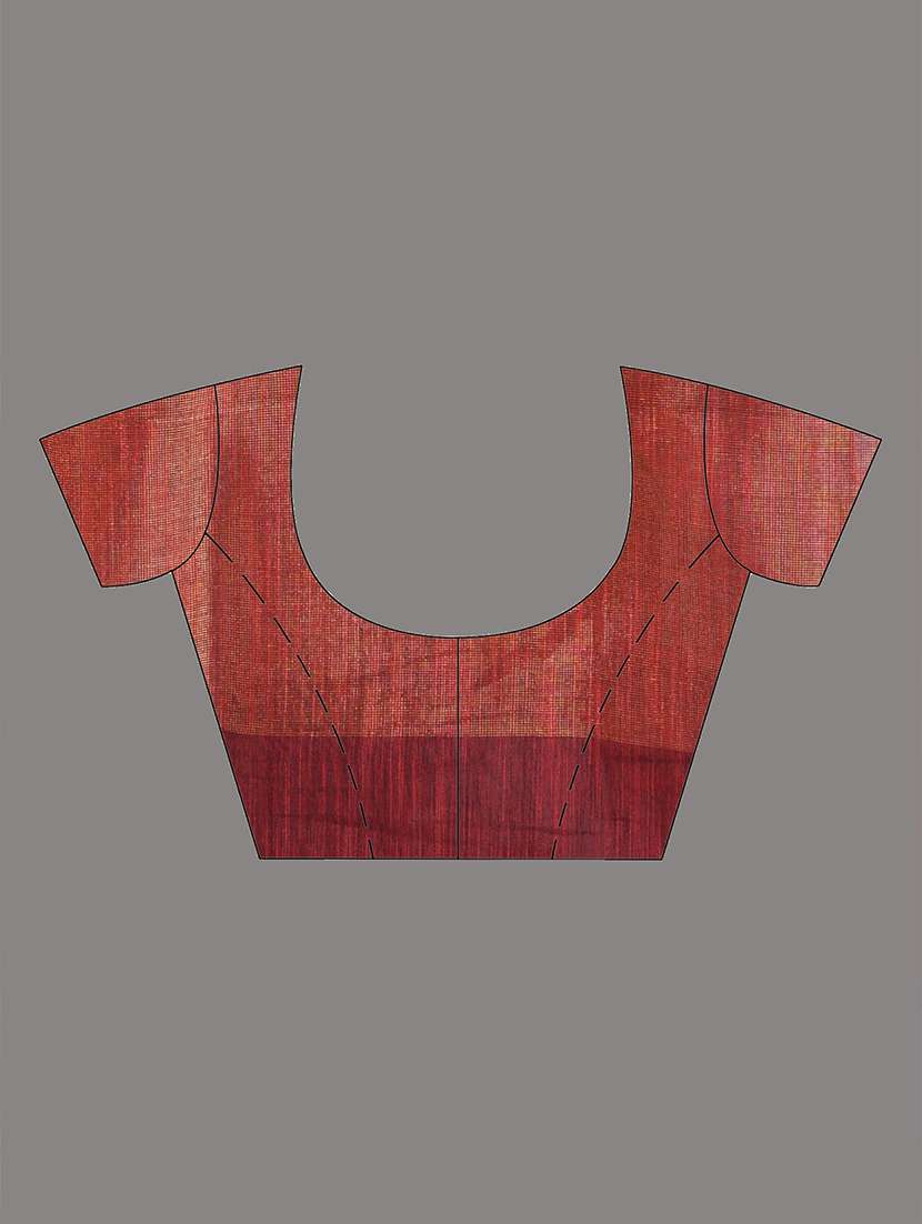 women self design handloom saree with blouse - 22140391 -  Standard Image - 5