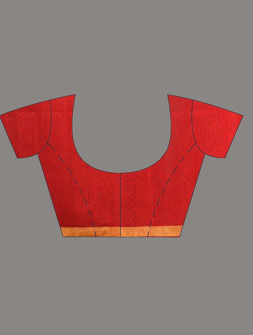 women self design handloom saree with blouse - 22140404 -  Standard Image - 5