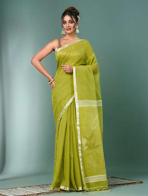 women self design handloom saree with blouse - 22140409 -  Standard Image - 0