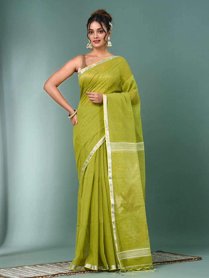 women self design handloom saree with blouse - 22140409 -  Zoom Image - 0