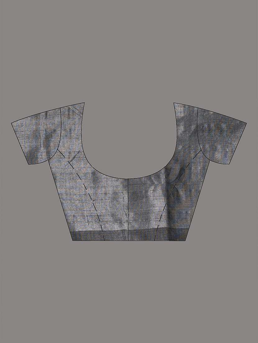 women self design handloom saree with blouse - 22140411 -  Standard Image - 5