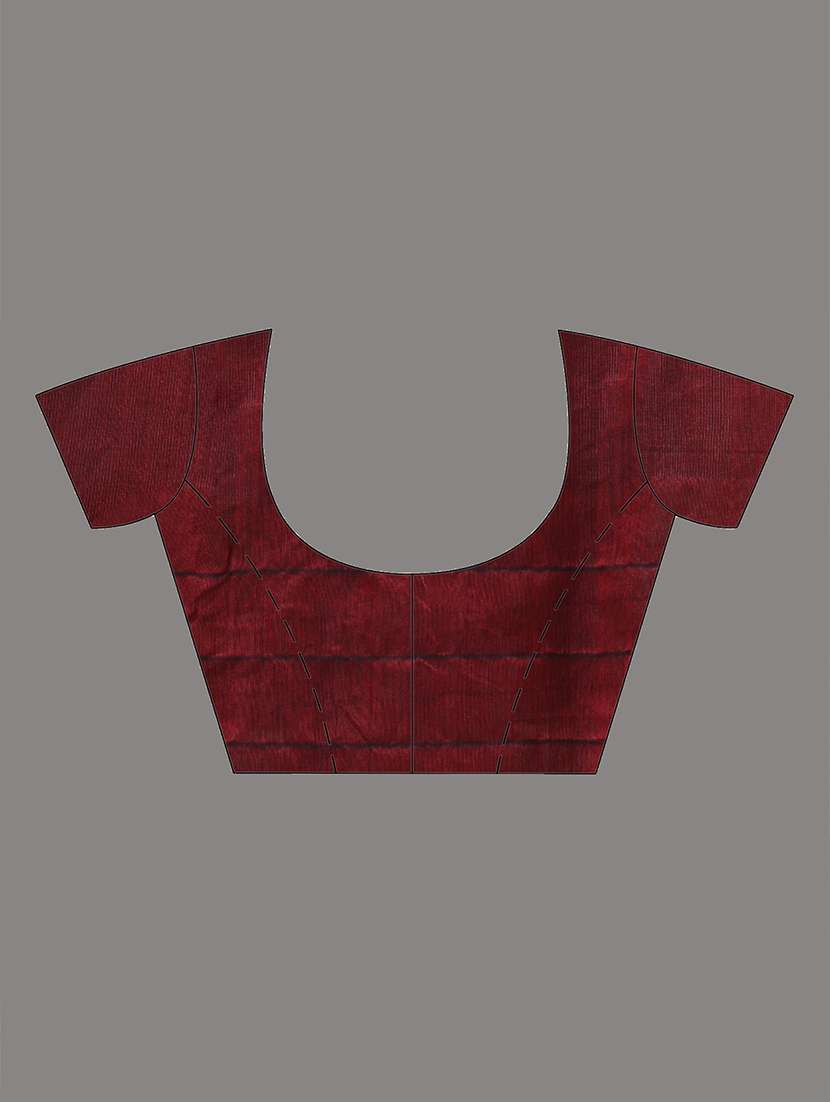 women self design handloom saree with blouse - 22140412 -  Standard Image - 5