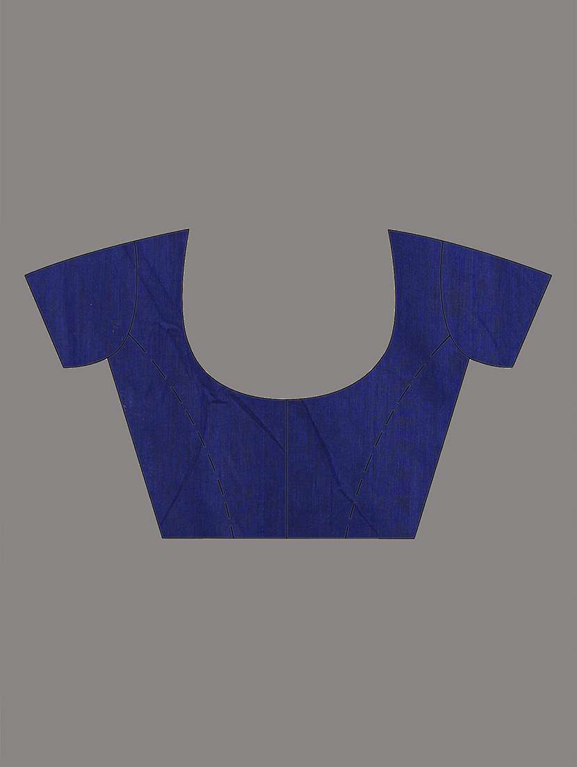 women polka dot handloom saree with blouse - 22140459 -  Standard Image - 5