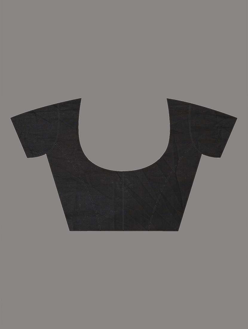 women polka dot handloom saree with blouse - 22140462 -  Standard Image - 5