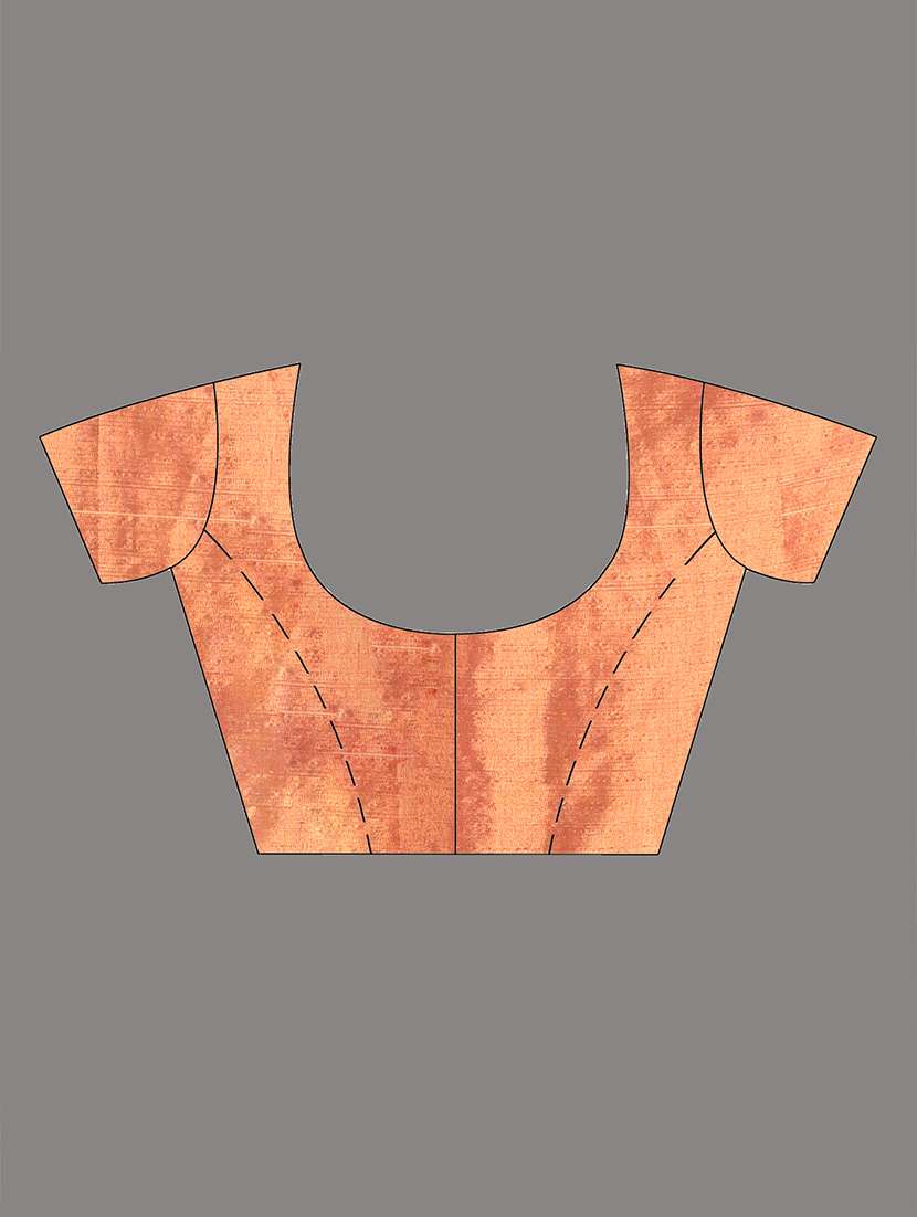 women solid handloom saree with blouse - 22140469 -  Standard Image - 5