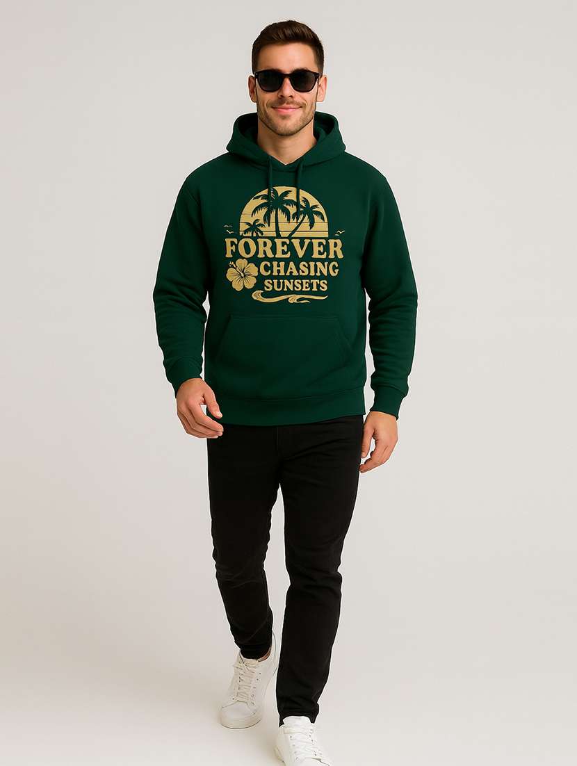 men front print long sleeve regular fit sweatshirt - 22140488 - Standard Image - 3
