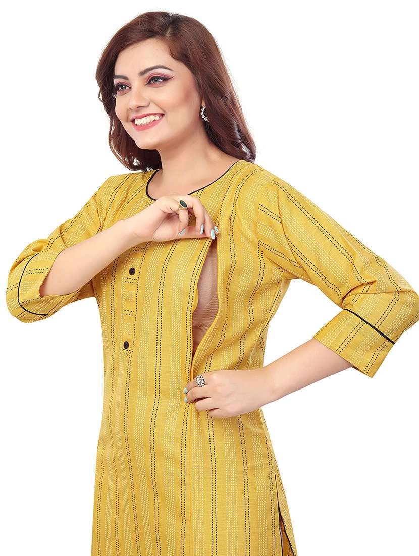 women pack of 2 maternity wear kurta - 22140650 -  Standard Image - 5