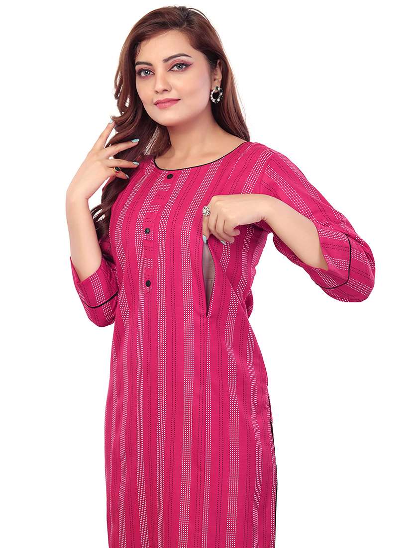 women pack of 2 maternity wear kurta - 22140669 -  Standard Image - 5
