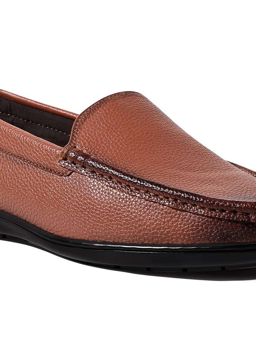 men tan slip on loafer - 22141055 -  Standard Image - 3