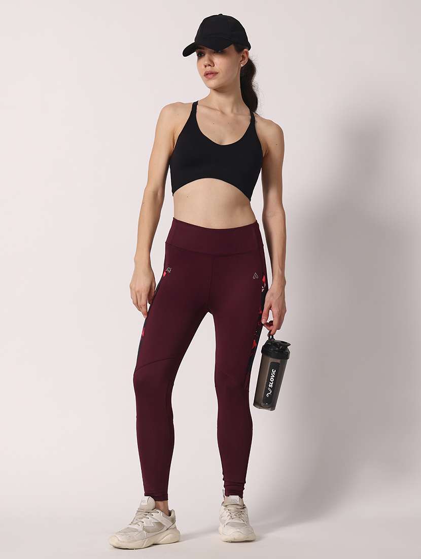 women taped high rise ankle length tight - 22141276 -  Standard Image - 5