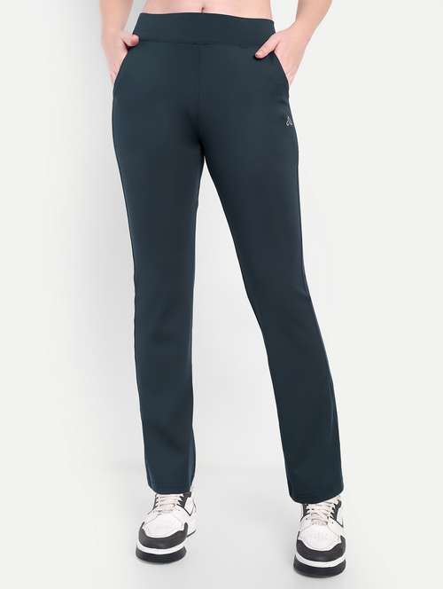 women solid mid rise ankle length yoga pant - 22141285 -  Standard Image - 0