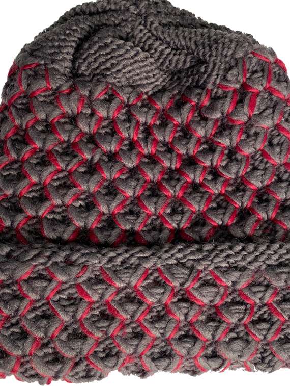 women self design winter cap - 22141301 - Standard Image - 3