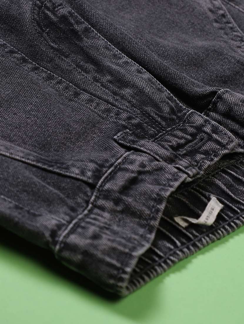 girls solid mid rise slim fit jean - 22141333 -  Standard Image - 3