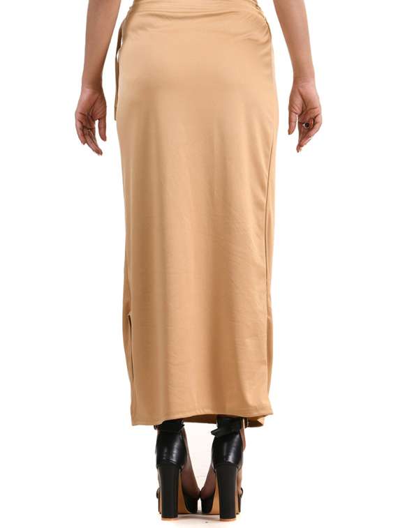 women solid mid rise saree shaper - 22141337 - Standard Image - 3