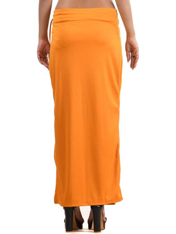 women solid mid rise saree shaper - 22141339 - Standard Image - 3