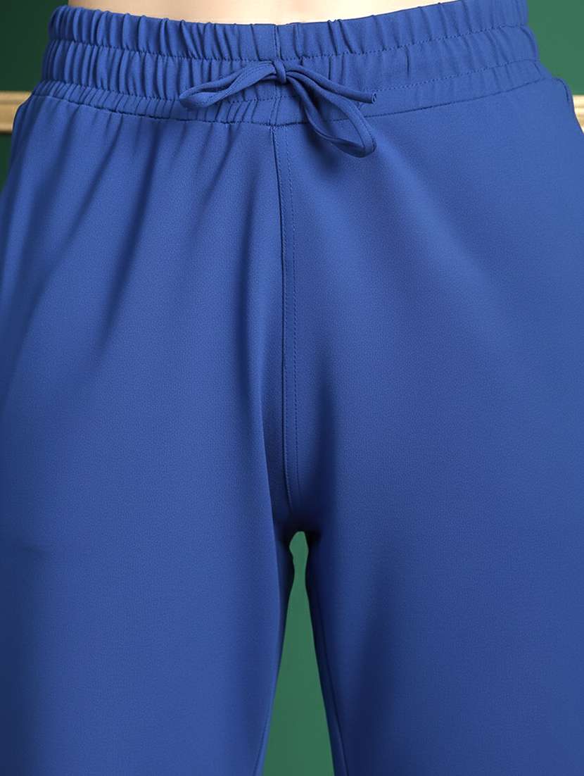 women pack of 2 solid mid rise jogger - 22141495 -  Standard Image - 5