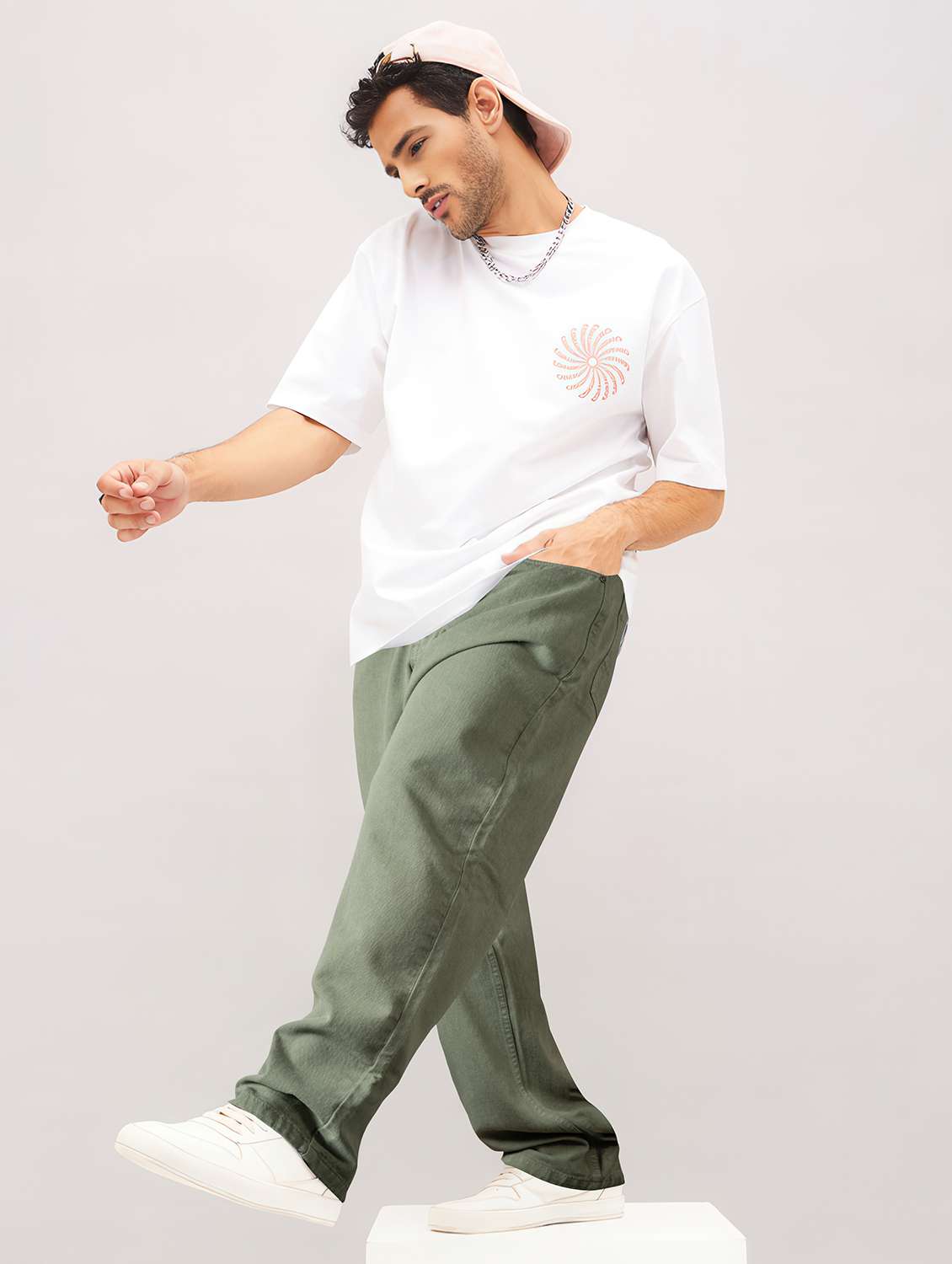 men plain mid rise full length jean - 22141599 - Standard Image - 3