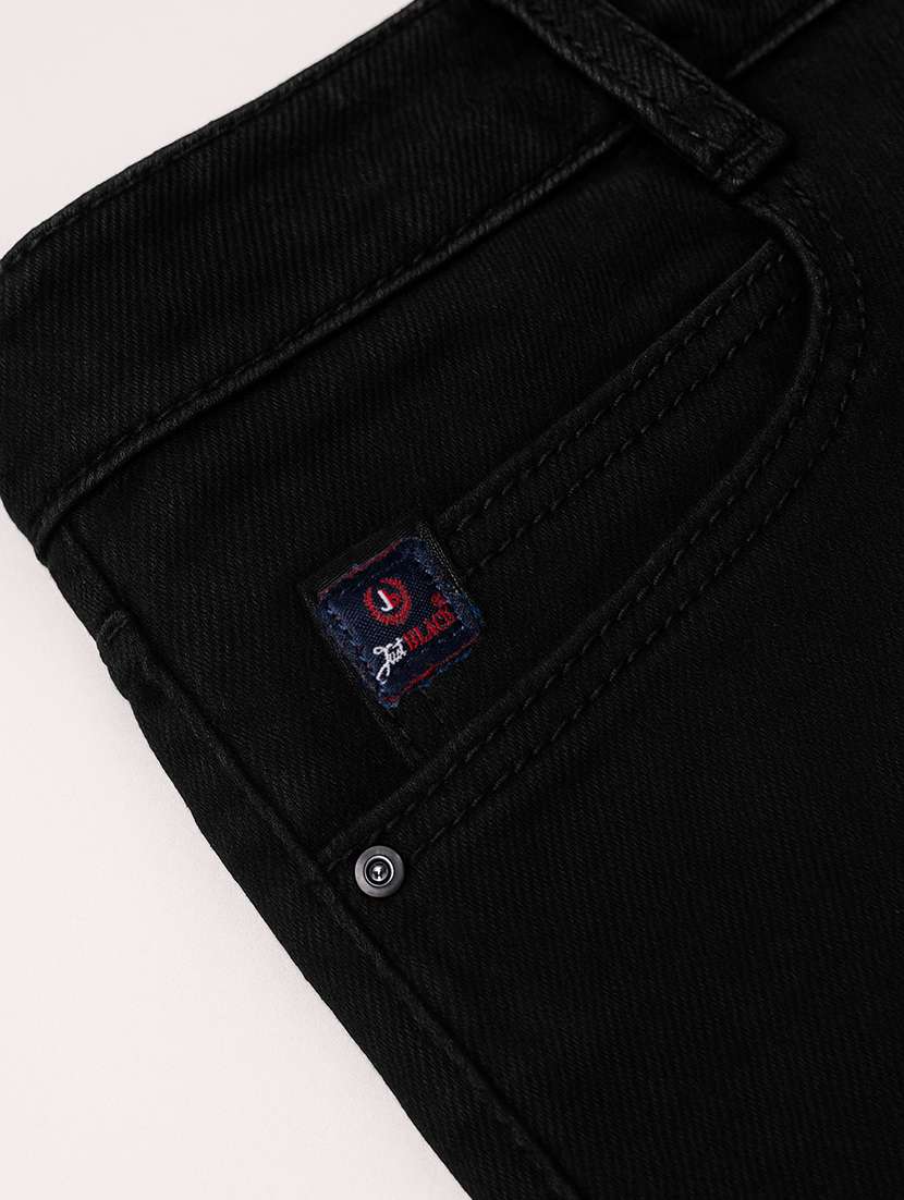 men plain mid rise full length jean - 22141602 - Standard Image - 5