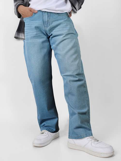 men washed mid rise full length jean - 22141604 -  Standard Image - 0