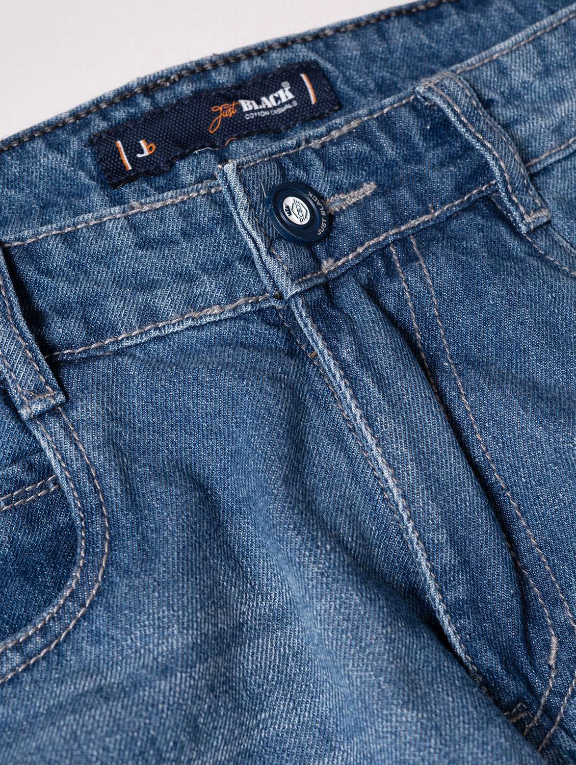 men washed mid rise full length jean - 22141605 -  Standard Image - 3