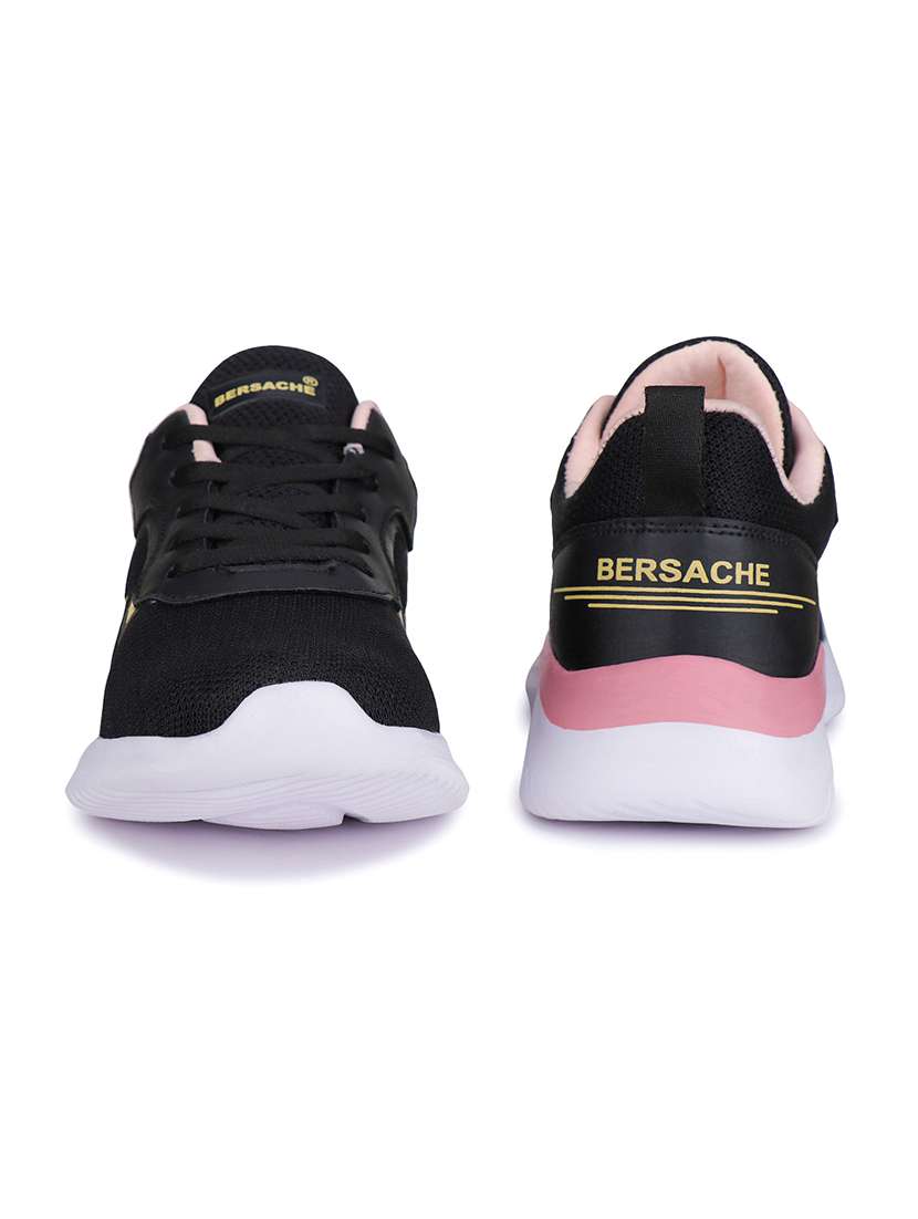 women solid lace-up sports shoe - 22141688 - Standard Image - 3