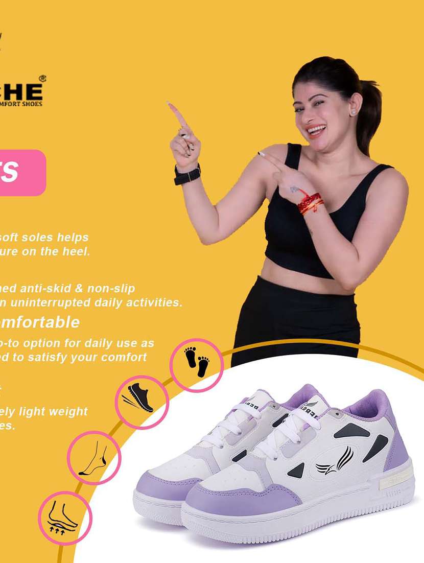 women color block lace-up sneaker - 22141693 - Standard Image - 5