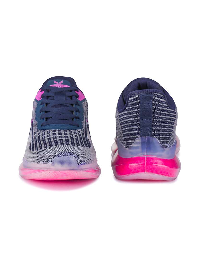 women solid lace-up sports shoe - 22141694 - Standard Image - 3