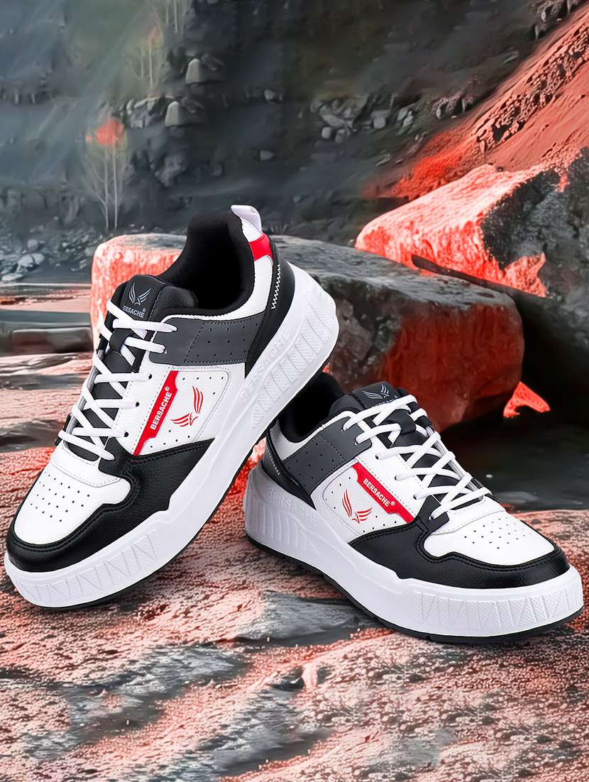 men color block lace up sneaker - 22141946 - Zoom Image - 0