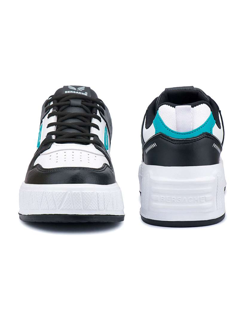 men color block lace up sneaker - 22141947 -  Standard Image - 3