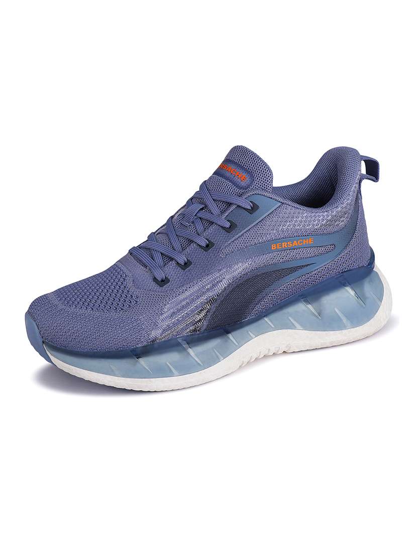 men blue lace up sport shoe - 22141953 -  Zoom Image - 0