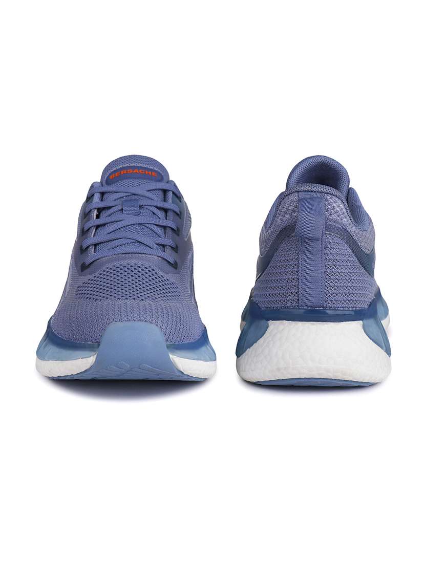 men blue lace up sport shoe - 22141953 - Standard Image - 3