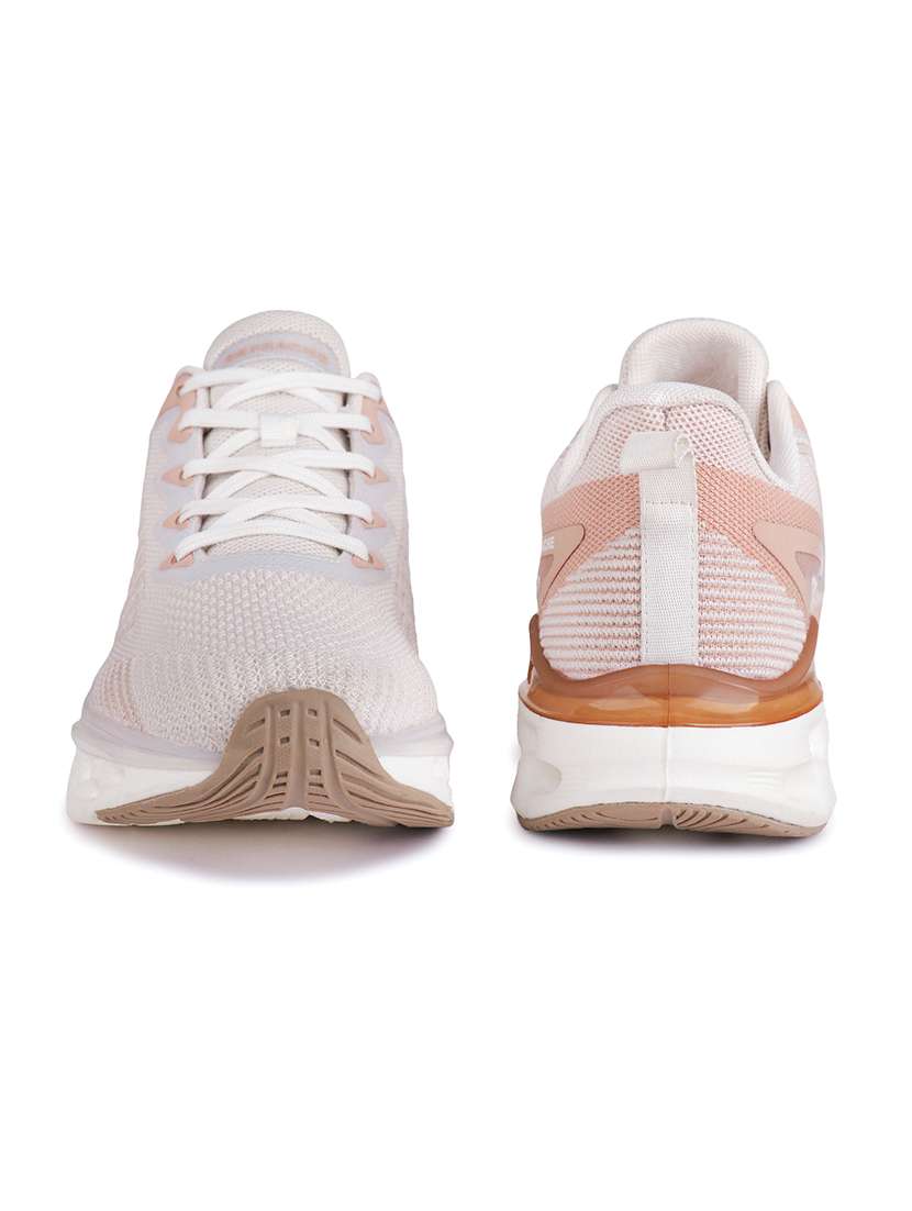 men peach lace up sport shoe - 22141955 - Standard Image - 3