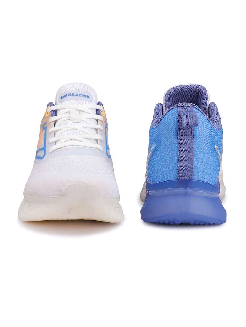 men blue lace up sport shoe - 22141962 -  Standard Image - 3