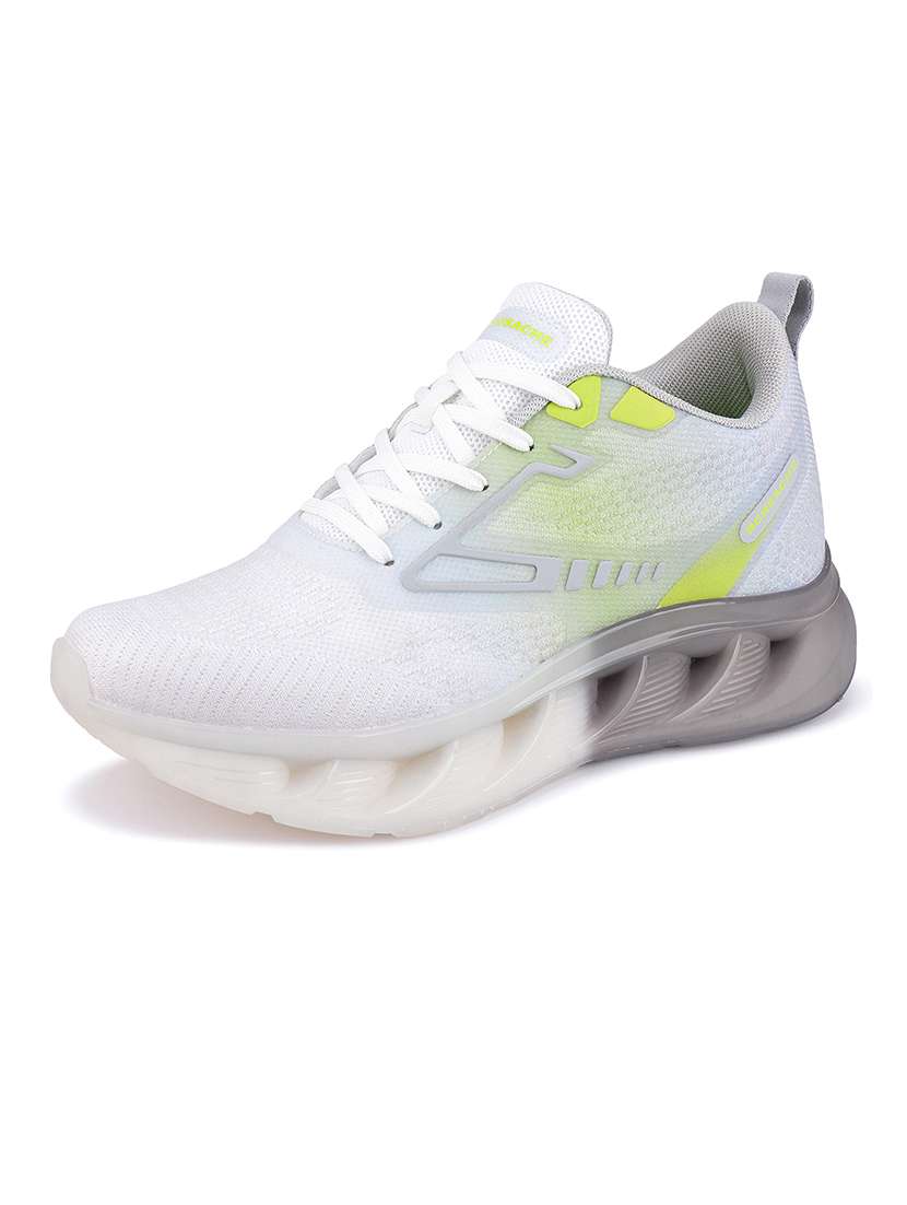 men white lace up sport shoe