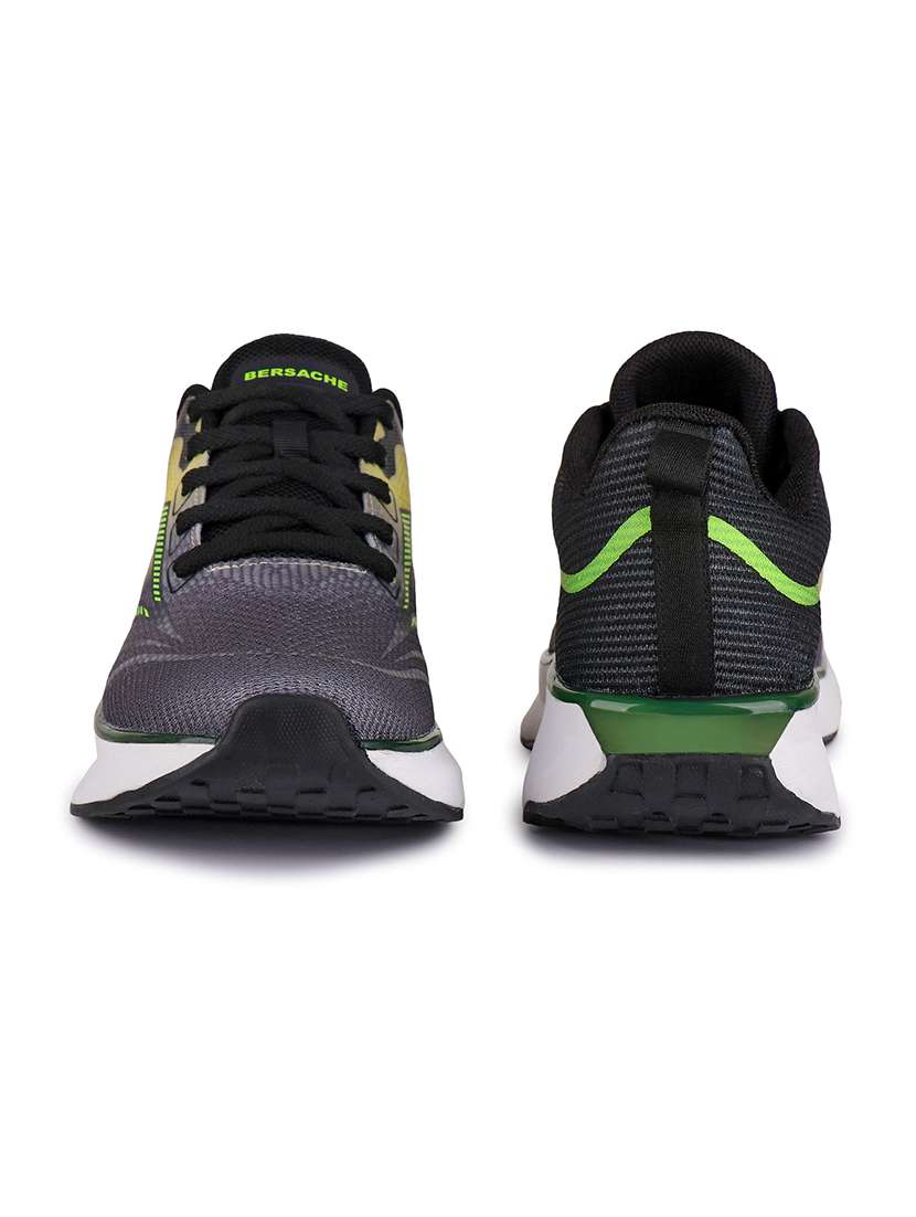 men grey lace up sport shoe - 22141966 - Standard Image - 3