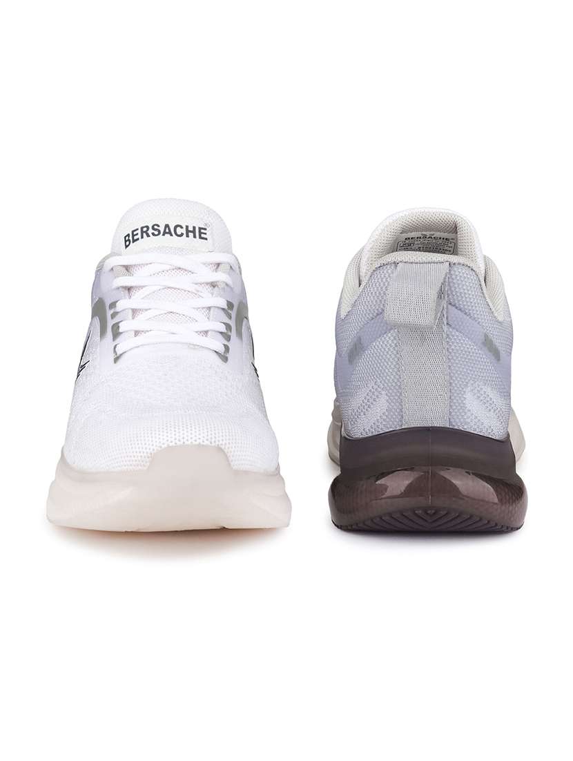men white lace up sport shoe - 22141973 - Standard Image - 3