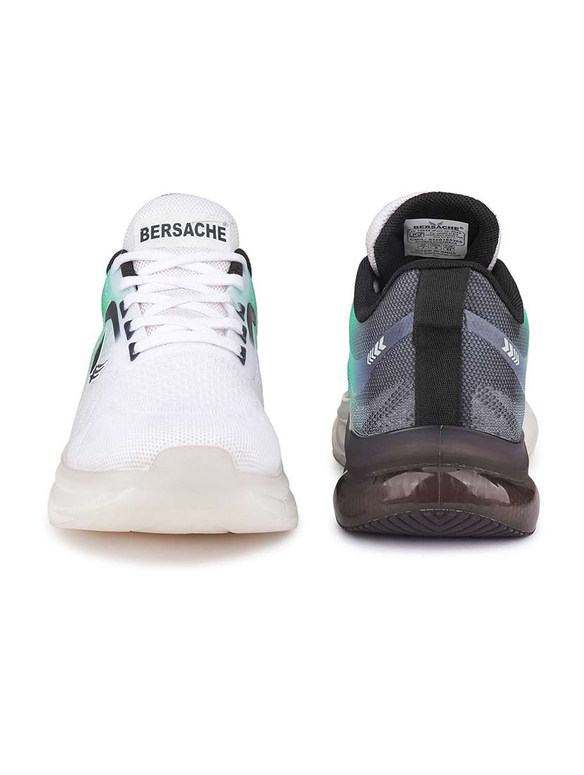 men white lace up sport shoe - 22141974 - Standard Image - 3