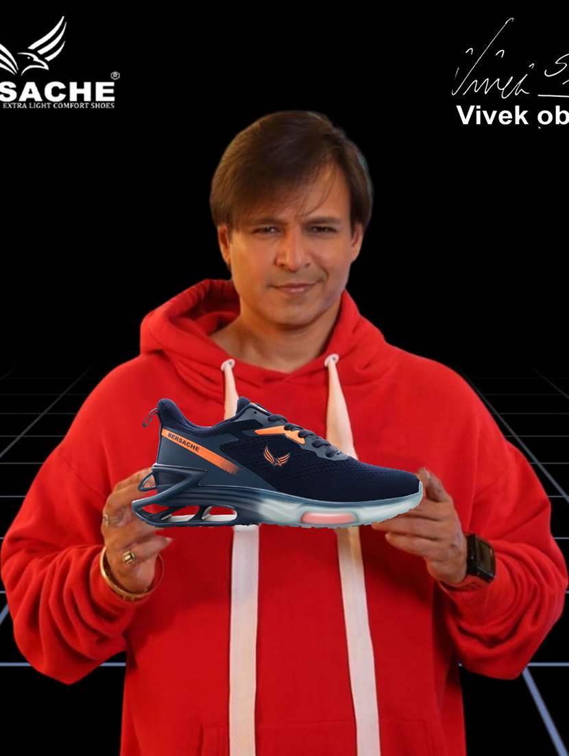 men black lace up sport shoe - 22141975 - Standard Image - 3