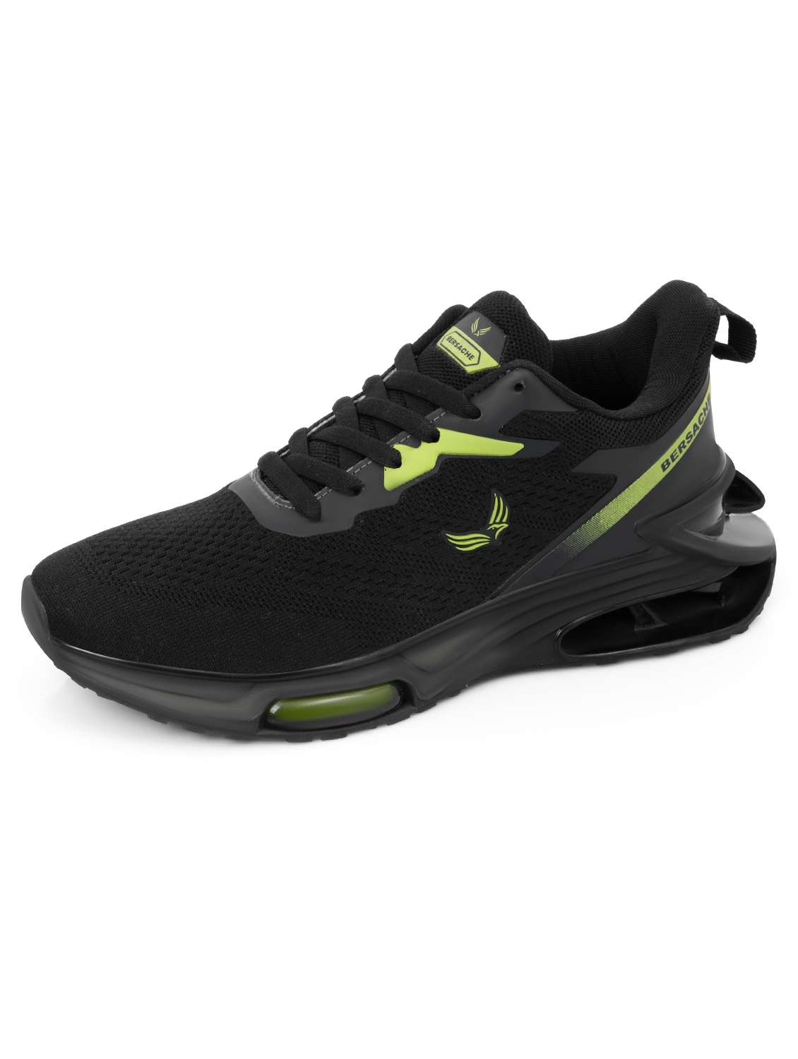men black lace up sport shoe - 22141977 - Zoom Image - 0
