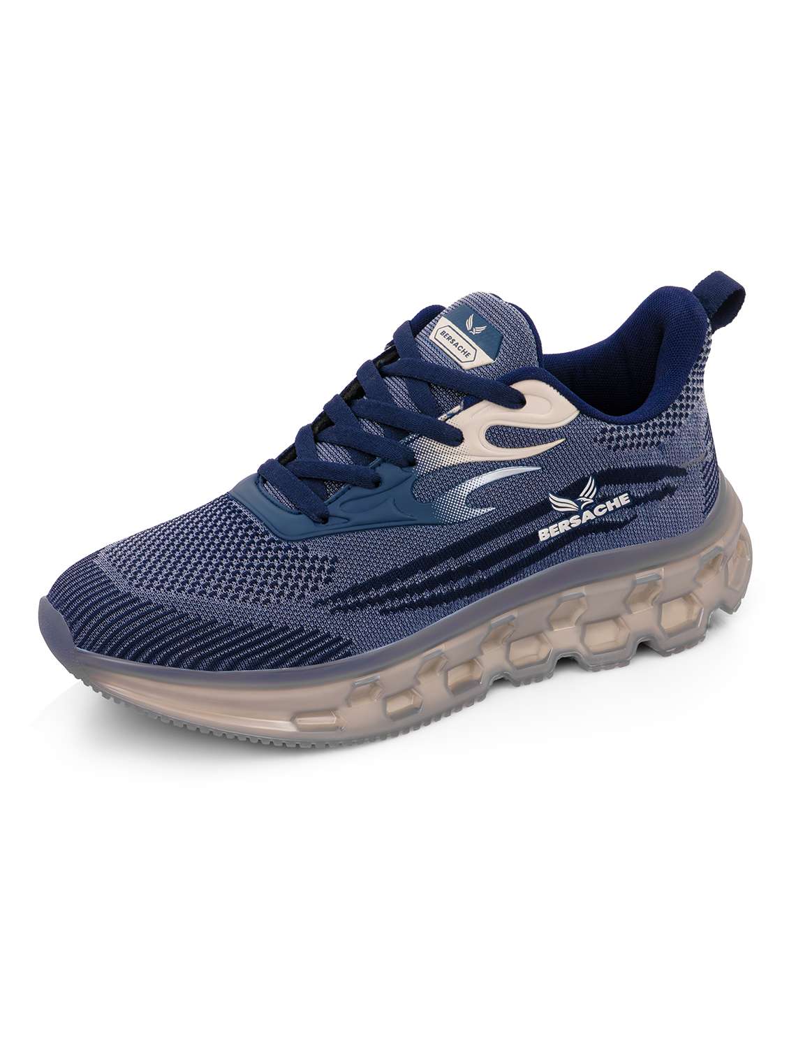 men blue lace up sport shoe - 22141978 - Zoom Image - 0